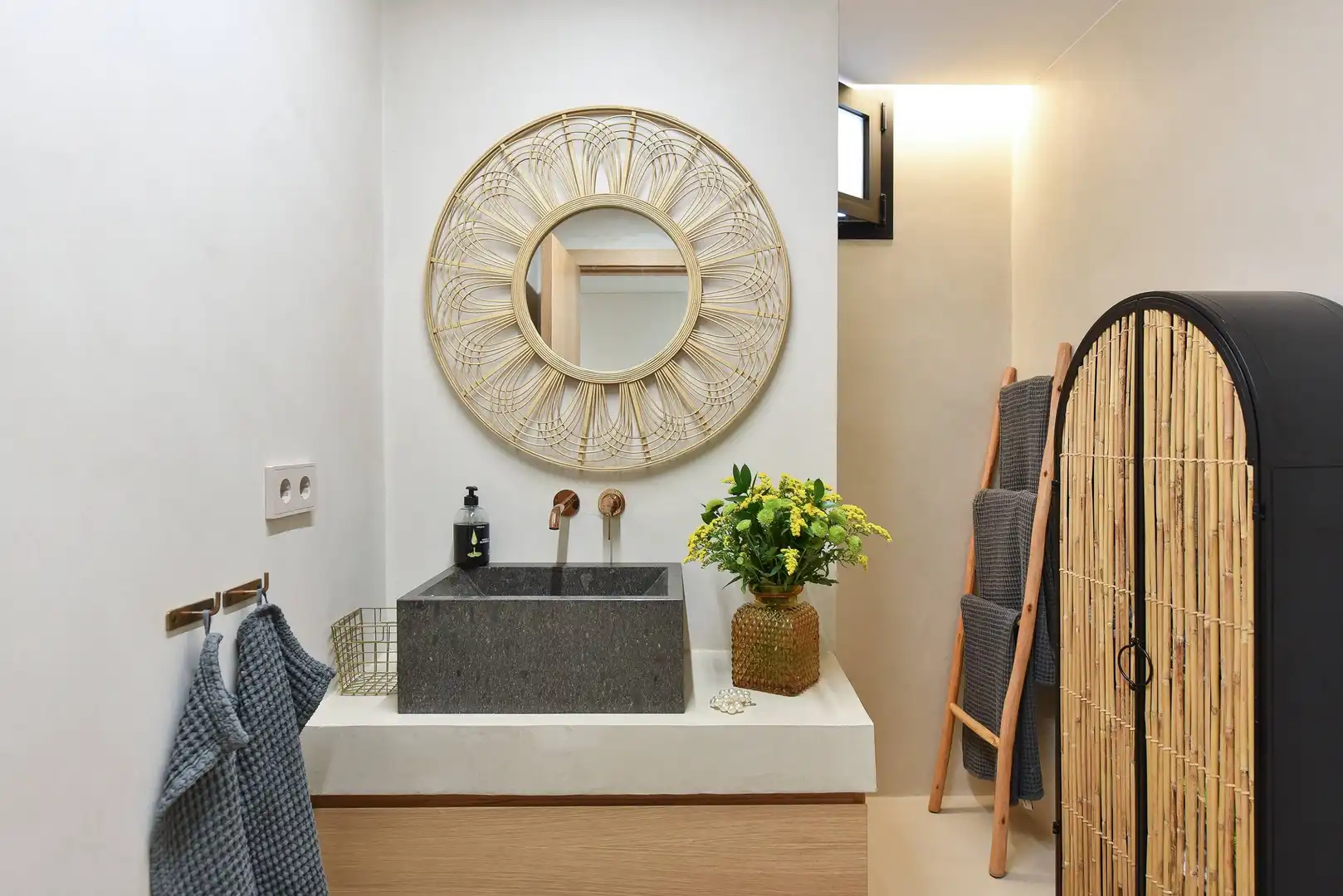 Badezimmer von Haus oder Chalet zur Miete in San Bartolomé de Tirajana mit Gemeinschaftspool