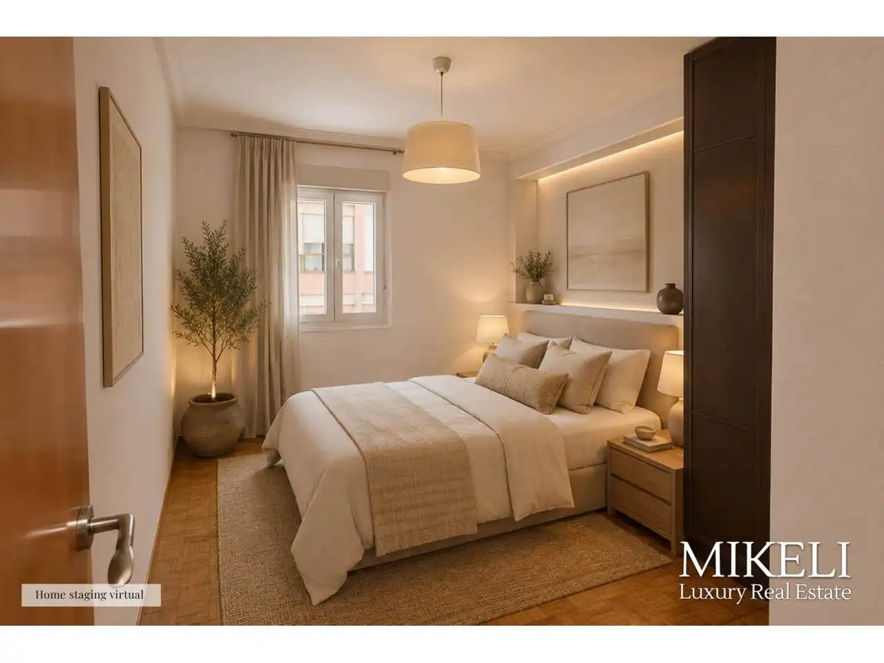 Bedroom of Flat for sale in Santander  with Alarm