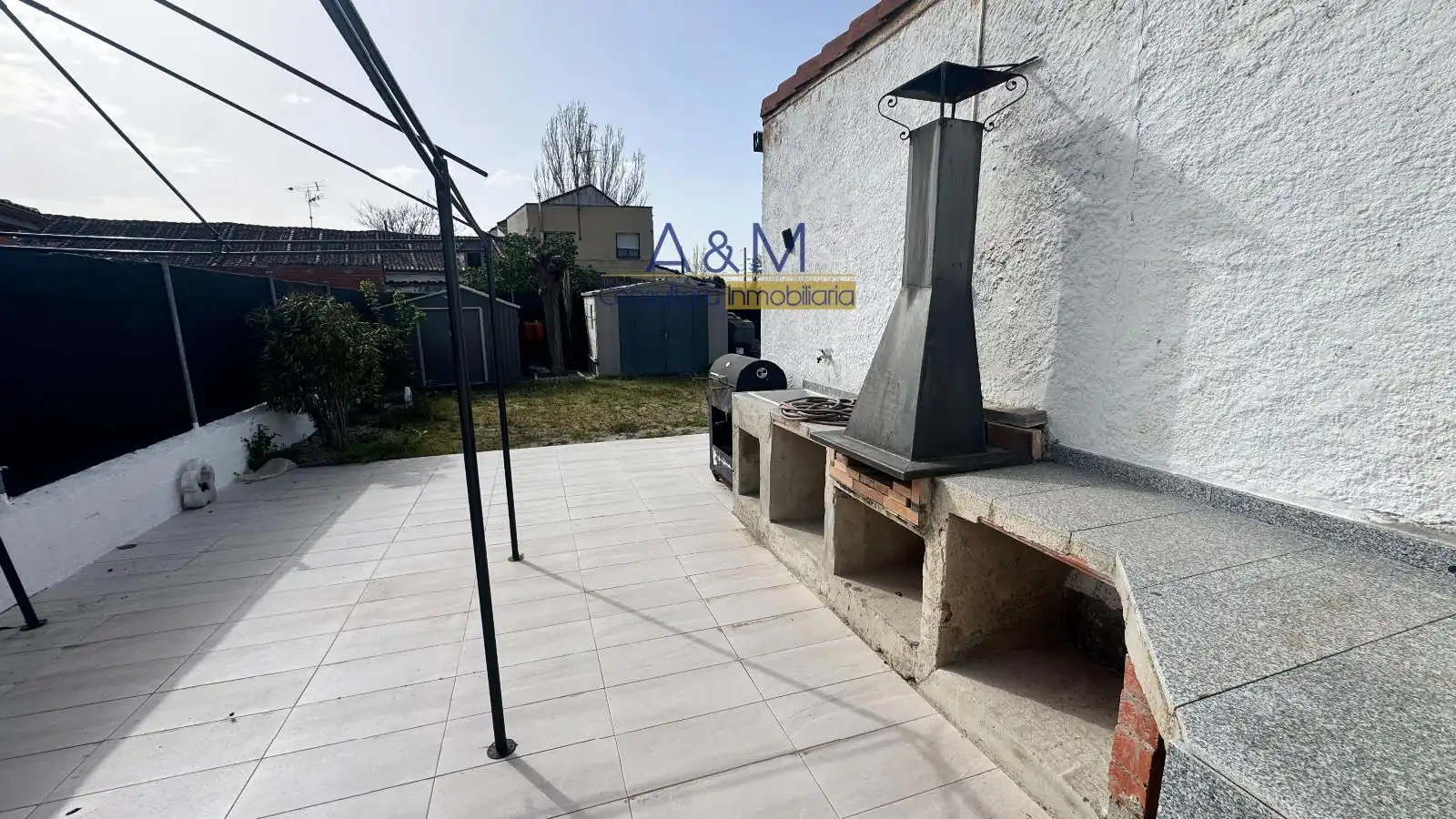 Terraza de Casa o chalet en venta en Viana de Cega con Calefacción, Amueblado y Horno