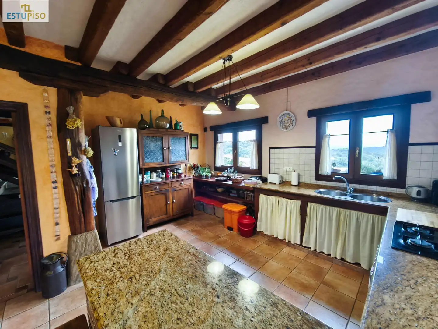 Cocina de Casa o chalet en venta en Legutio con Calefacción y Terraza