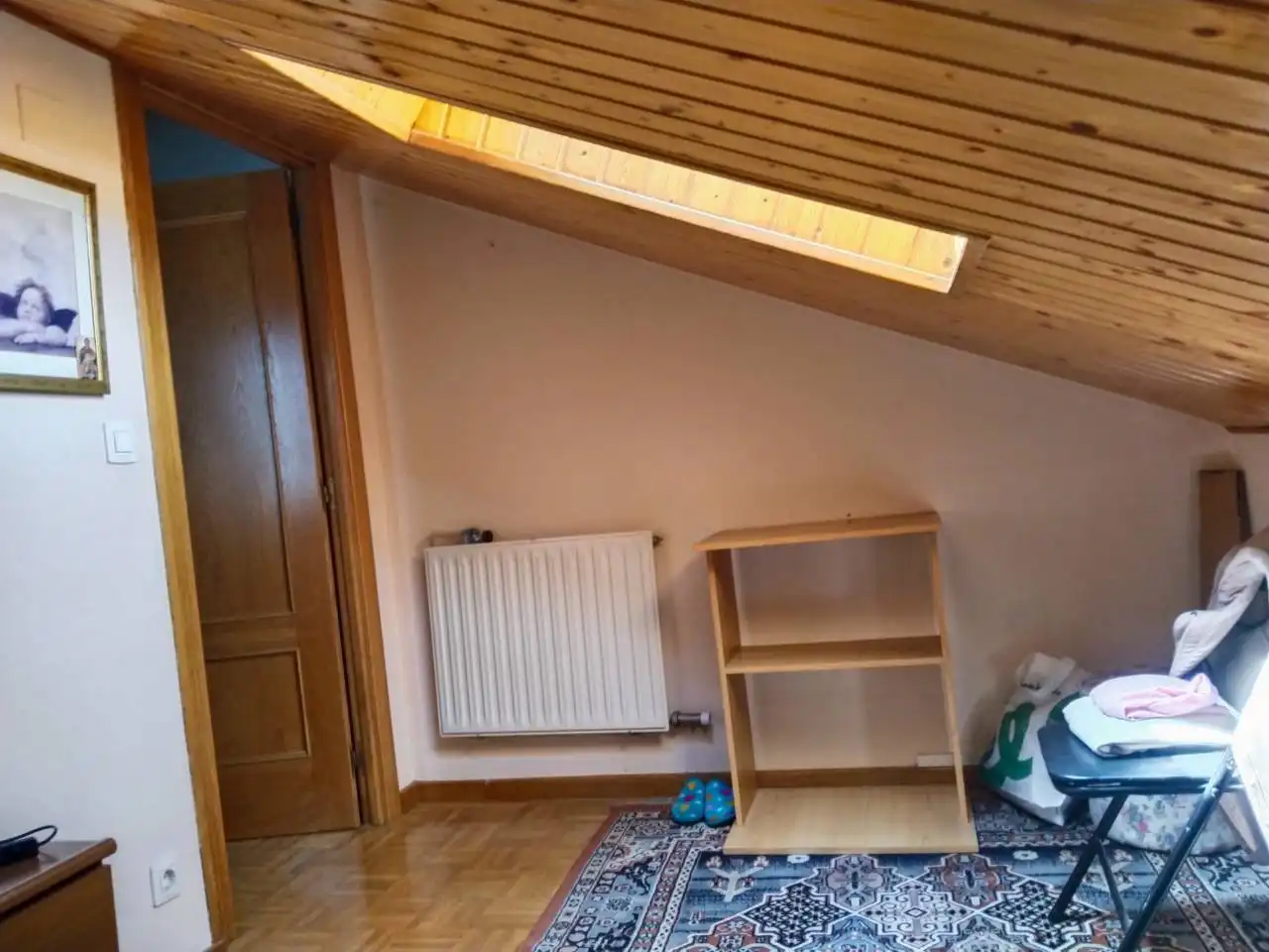 Dormitori de Casa o xalet en venda en Villariezo amb Calefacció, Jardí privat i Parquet
