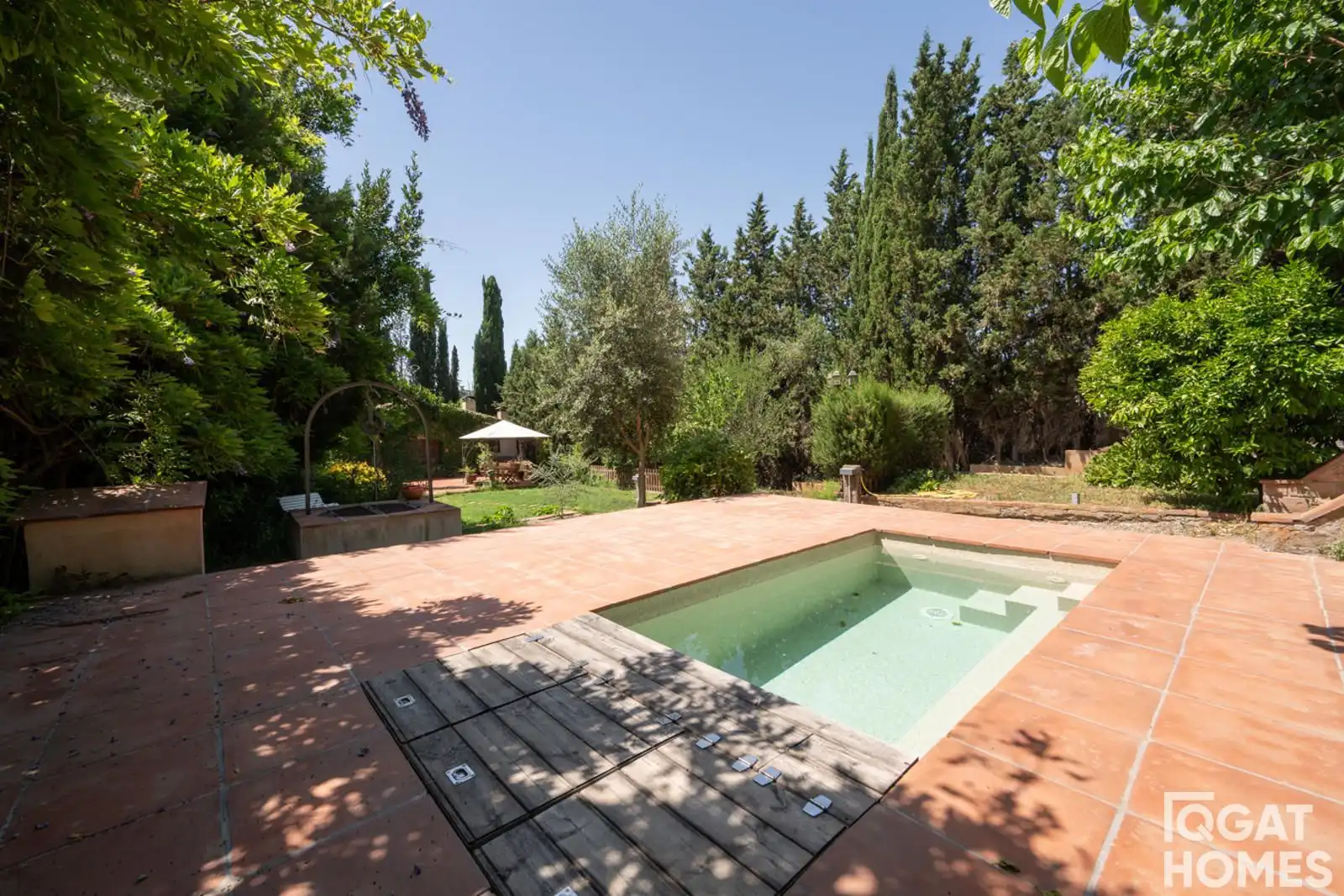 Jardín de Casa o chalet en venta en Sant Cugat del Vallès con Aire acondicionado, Calefacción y Terraza