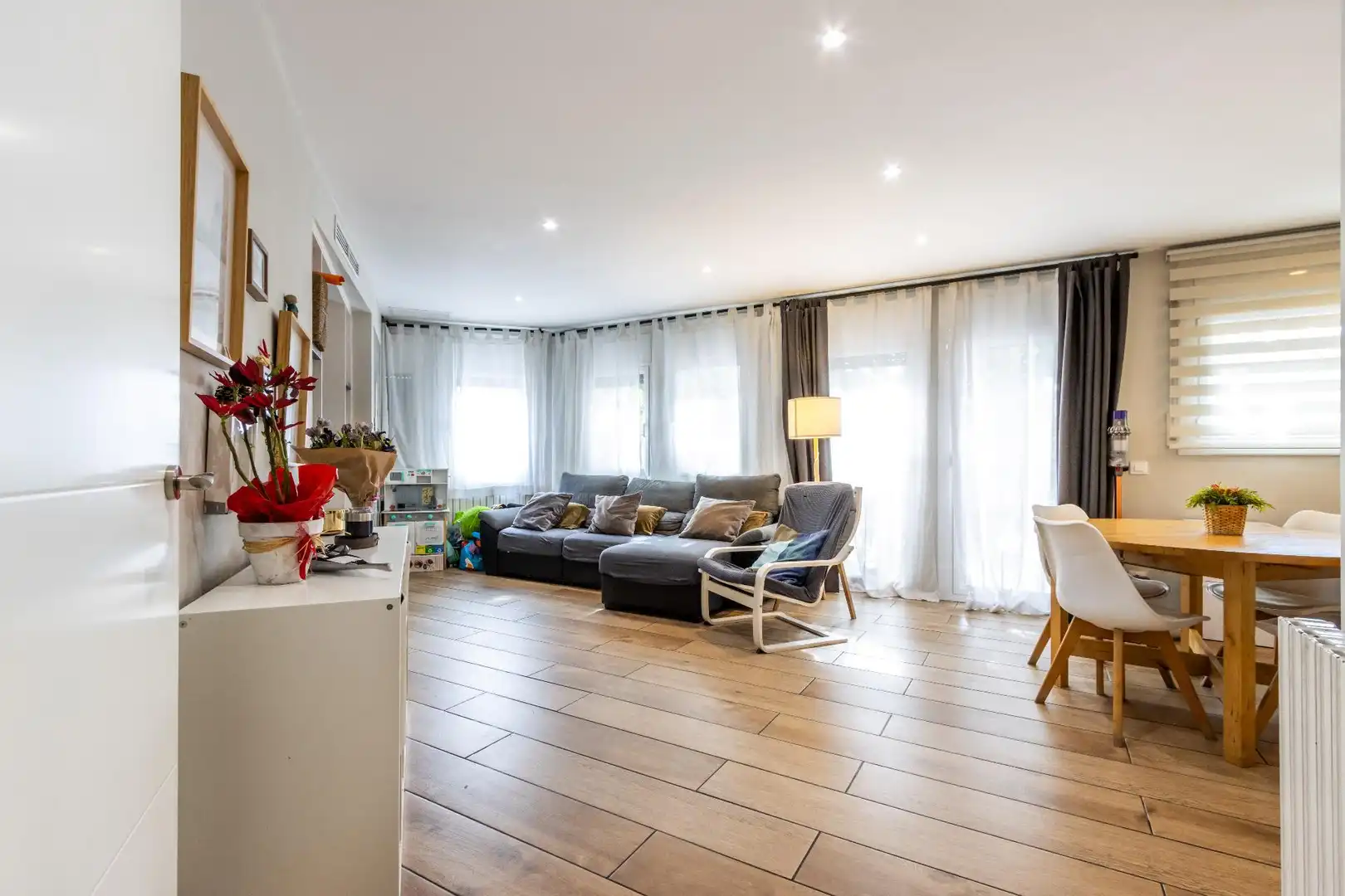 Sala de estar de Casa o chalet en venta en Sabadell con Aire acondicionado, Calefacción y Terraza