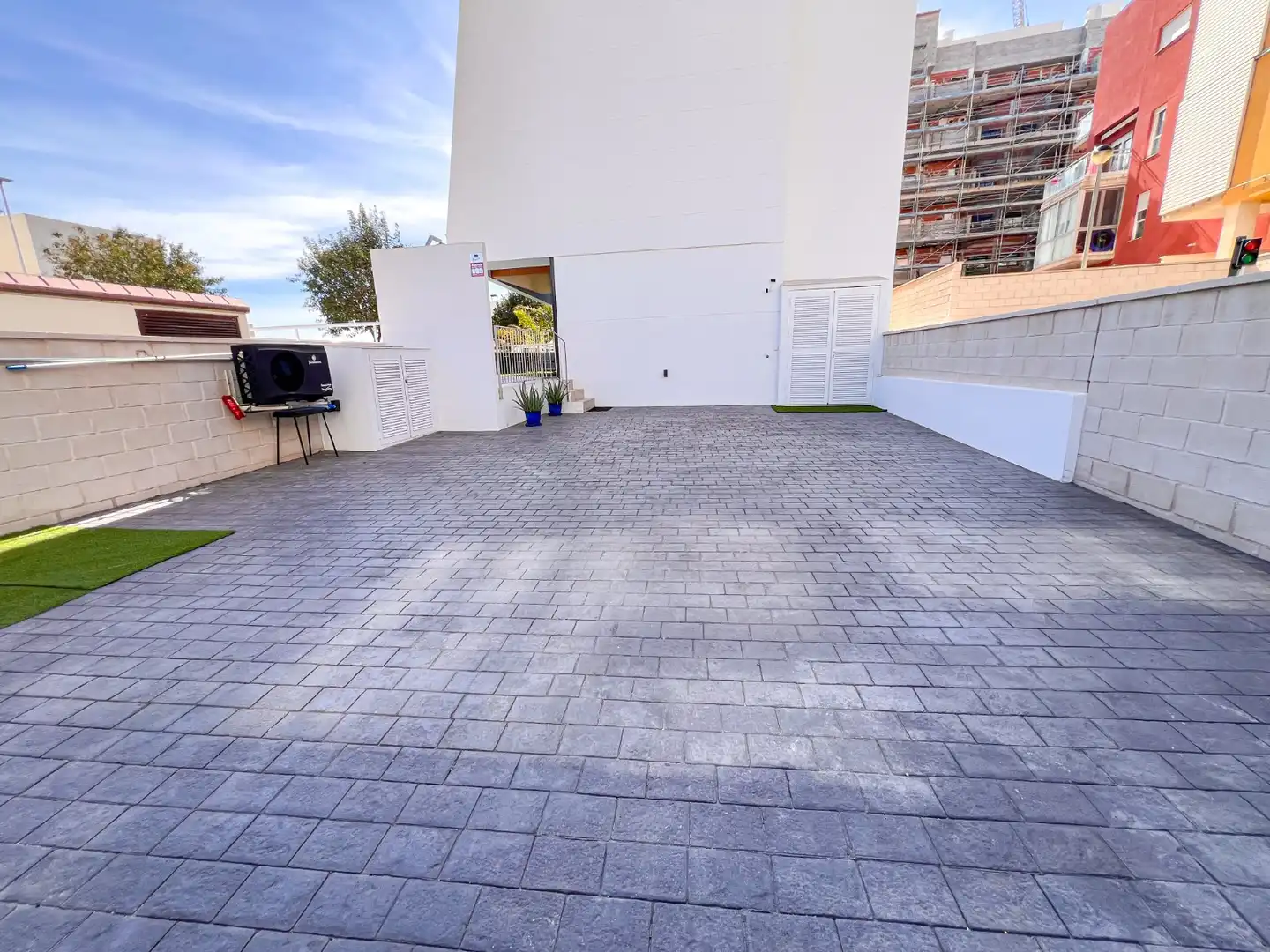 Terraza de Planta baja en venta en Guardamar del Segura con Aire acondicionado, Jardín privado y Terraza