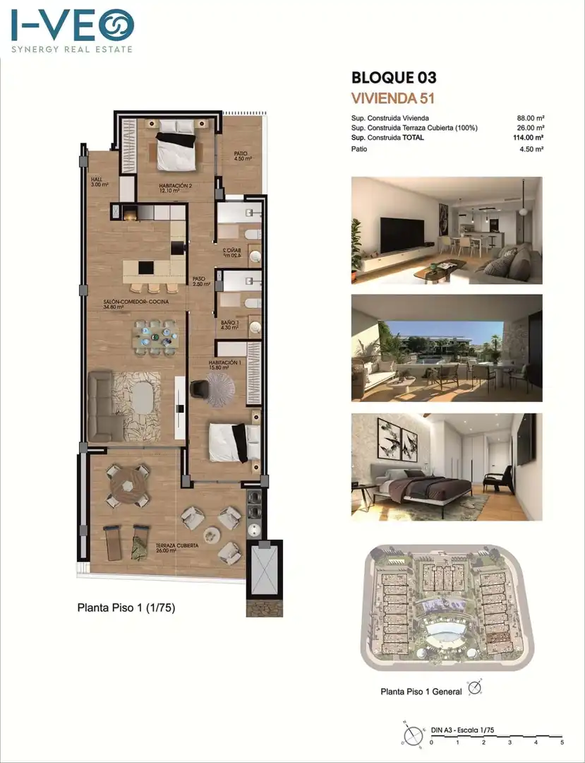 Flat with terrace for sale in Monforte del Cid, imagen 15