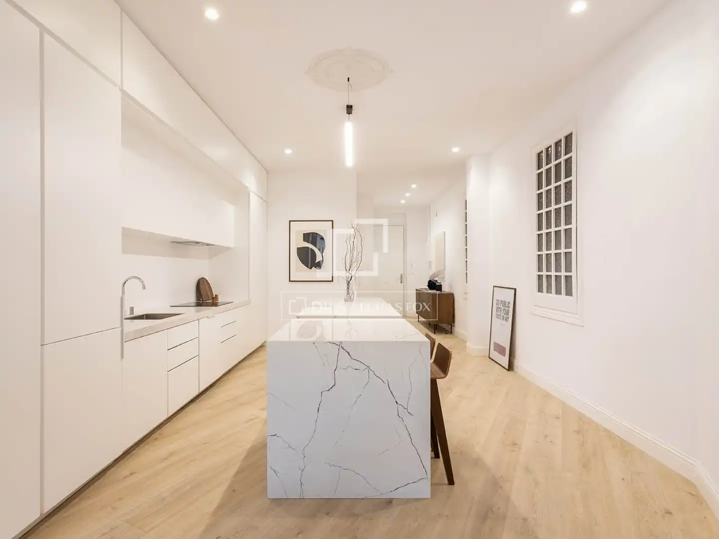 Cocina de Piso en venta en Barcelona con Aire acondicionado, Calefacción y Parquet