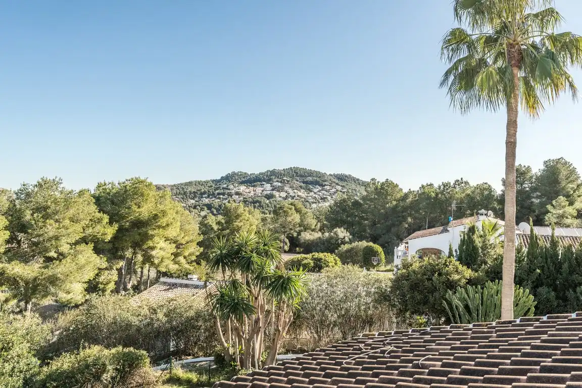 Vista exterior de Casa o chalet en venta en Jávea / Xàbia con Aire acondicionado, Jardín privado y Terraza