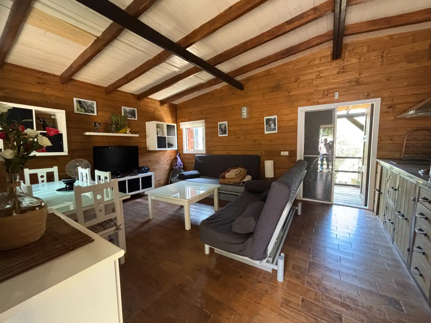 Sala d'estar de Finca rústica en venda en Andújar amb Aire condicionat, Jardí privat i Piscina