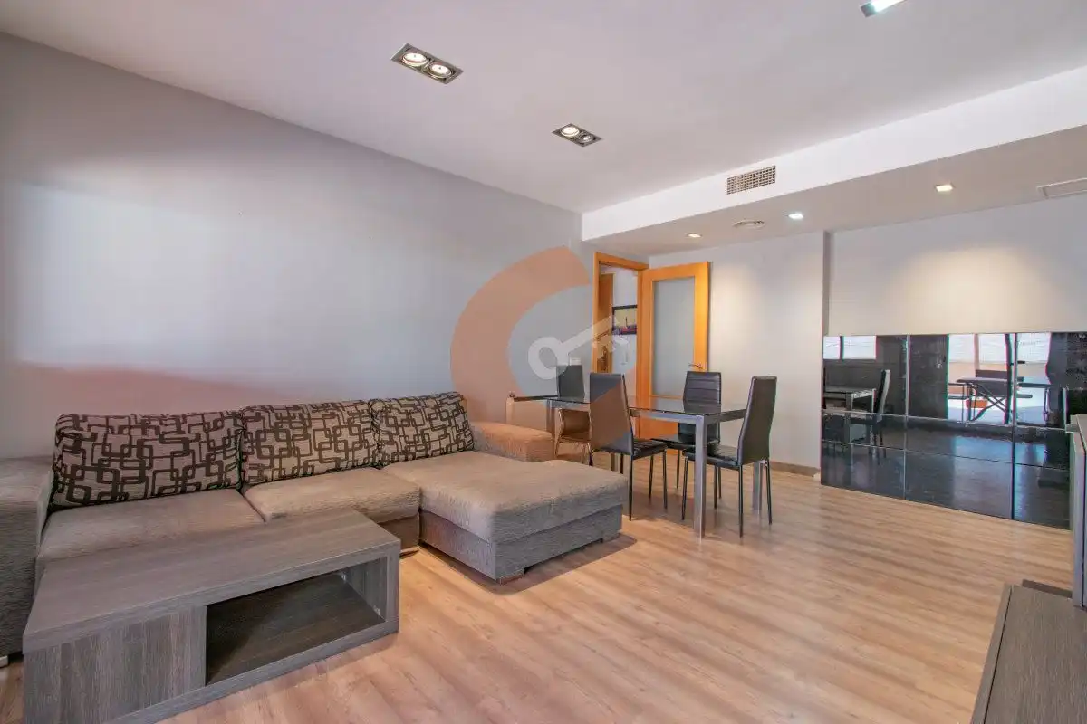Sala de estar de Piso en venta en El Vendrell con Aire acondicionado, Calefacción y Parquet