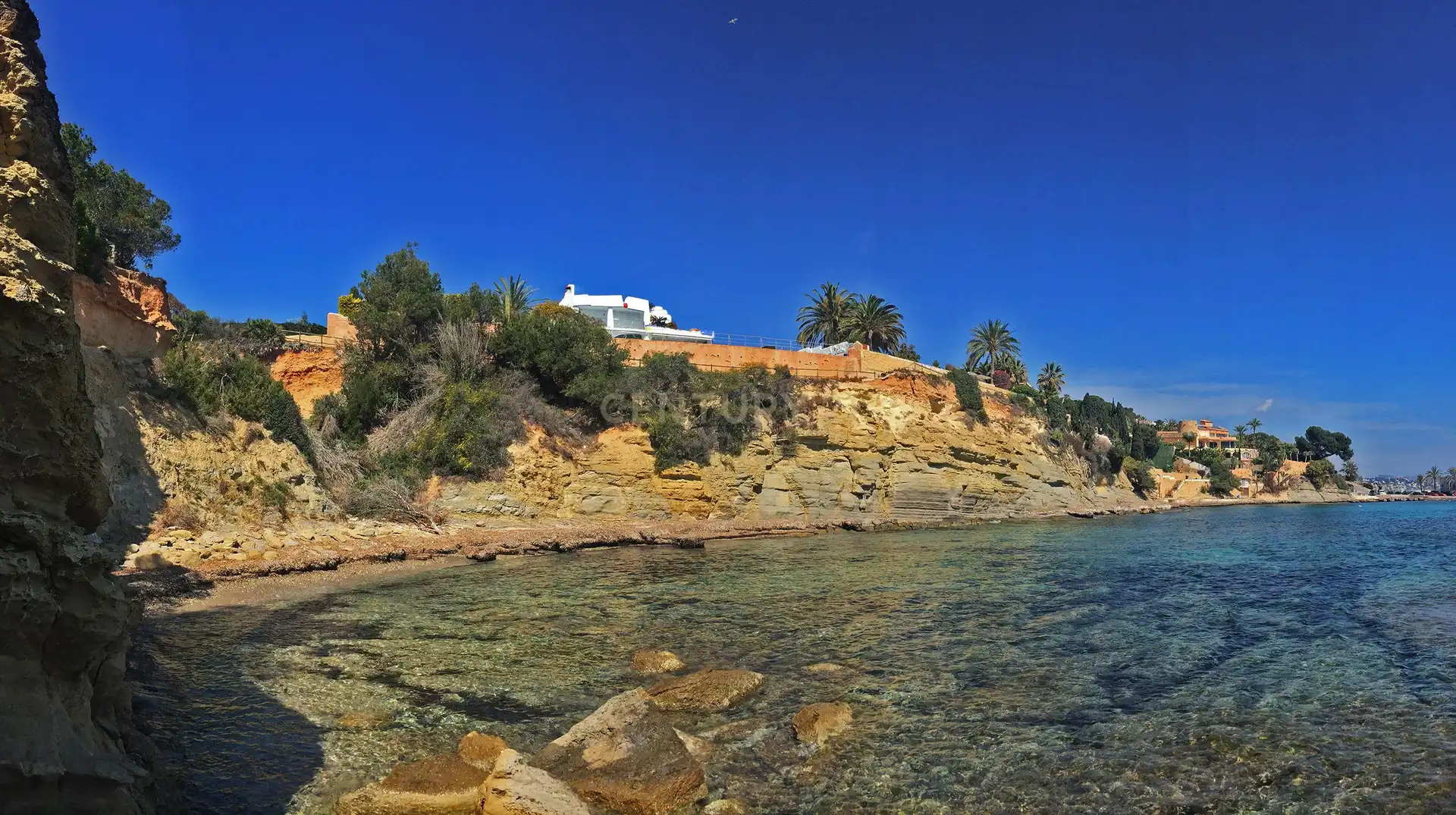 Vista exterior de Apartament de lloguer en Calpe / Calp amb Aire condicionat, Rentadora i Microones