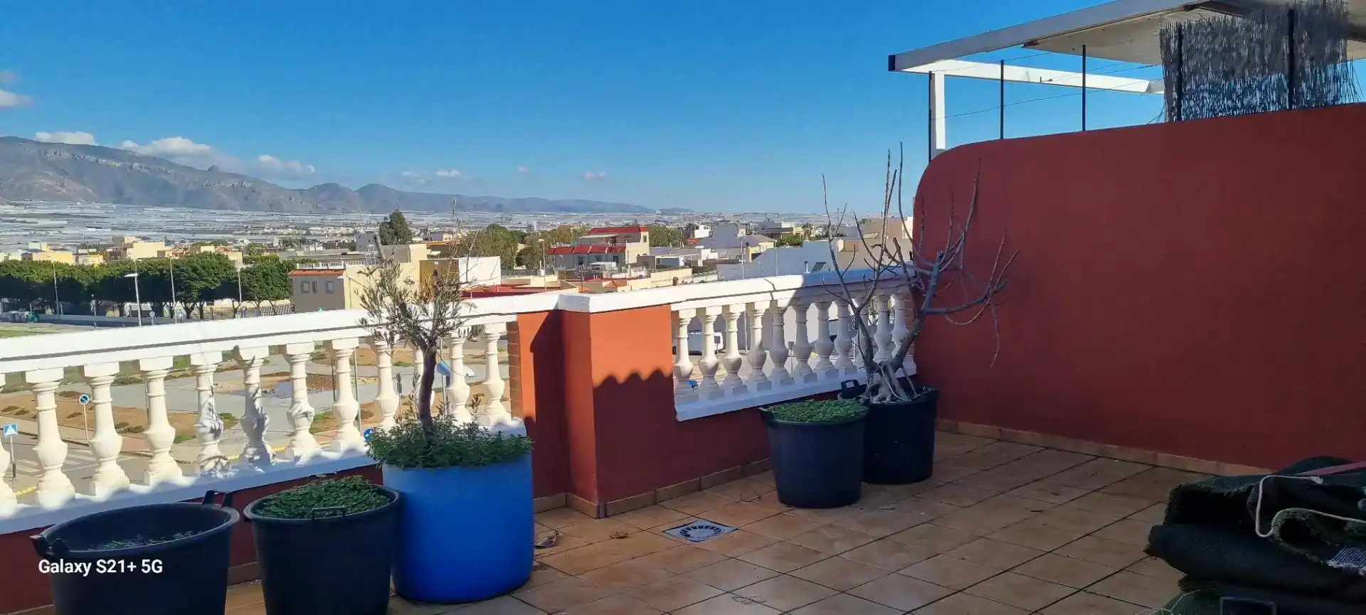Terrassa de Casa adosada en venda en El Ejido amb Balcó