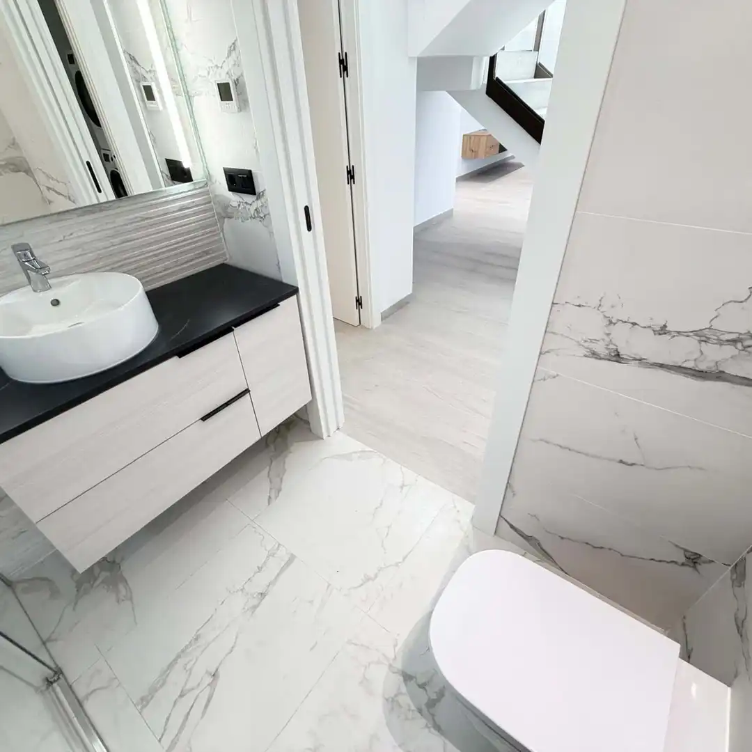 Baño de Casa o chalet en venta en Alcosser con Aire acondicionado, Piscina y Amueblado