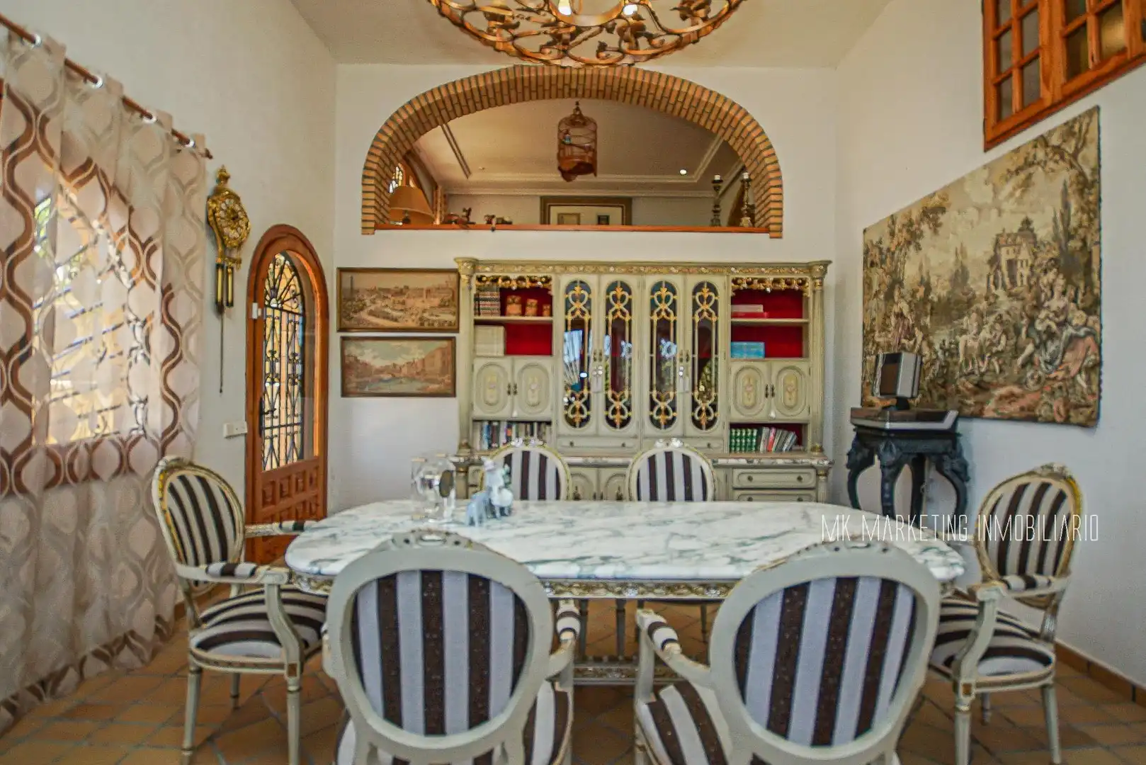 Comedor de Casa o chalet en venta en Mazarrón con Calefacción, Jardín privado y Terraza