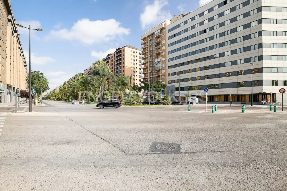 Vista exterior de Apartamento en venta en Valencia con Calefacción