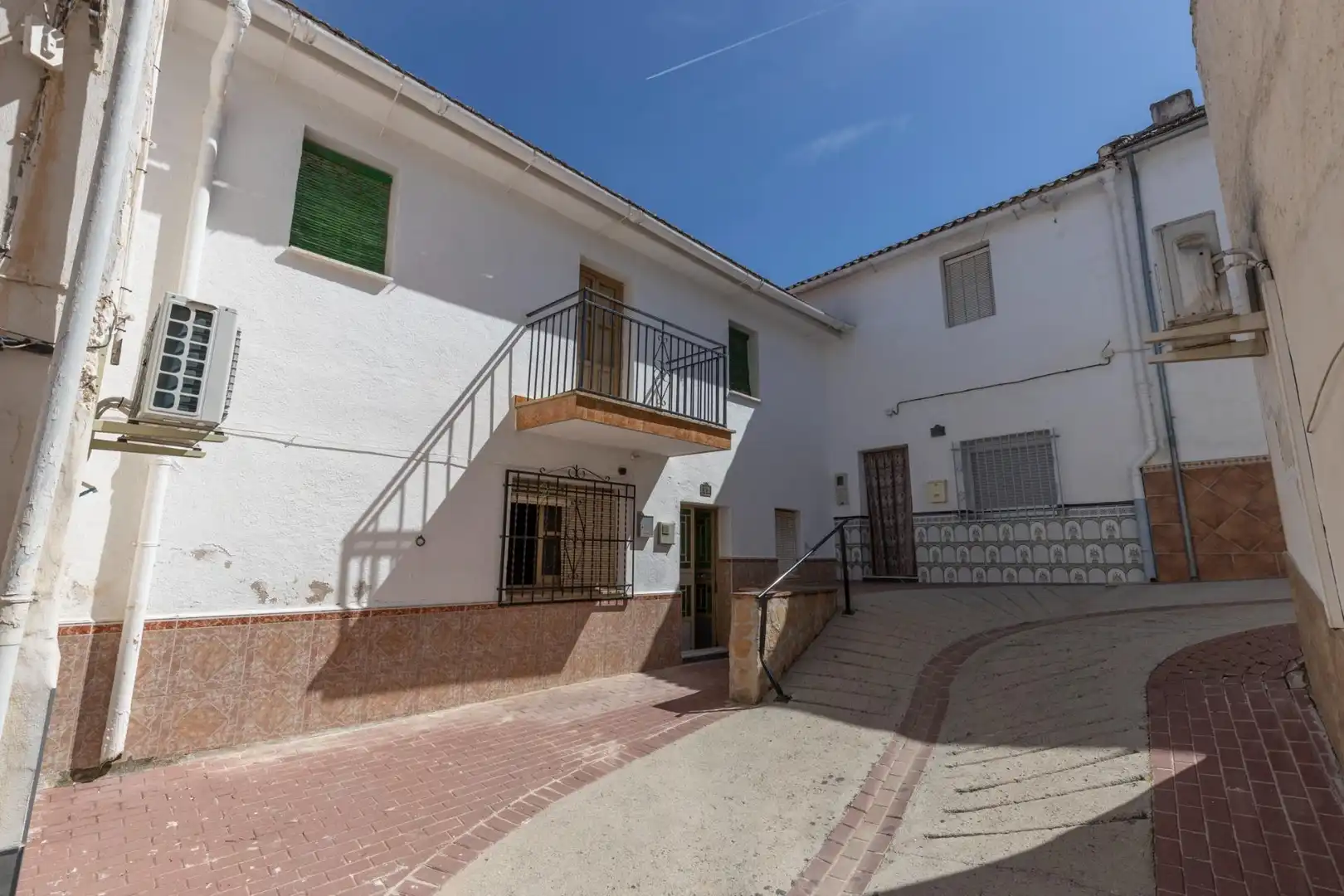 Vista exterior de Casa o chalet en venta en Deifontes con Jardín privado, Terraza y Balcón