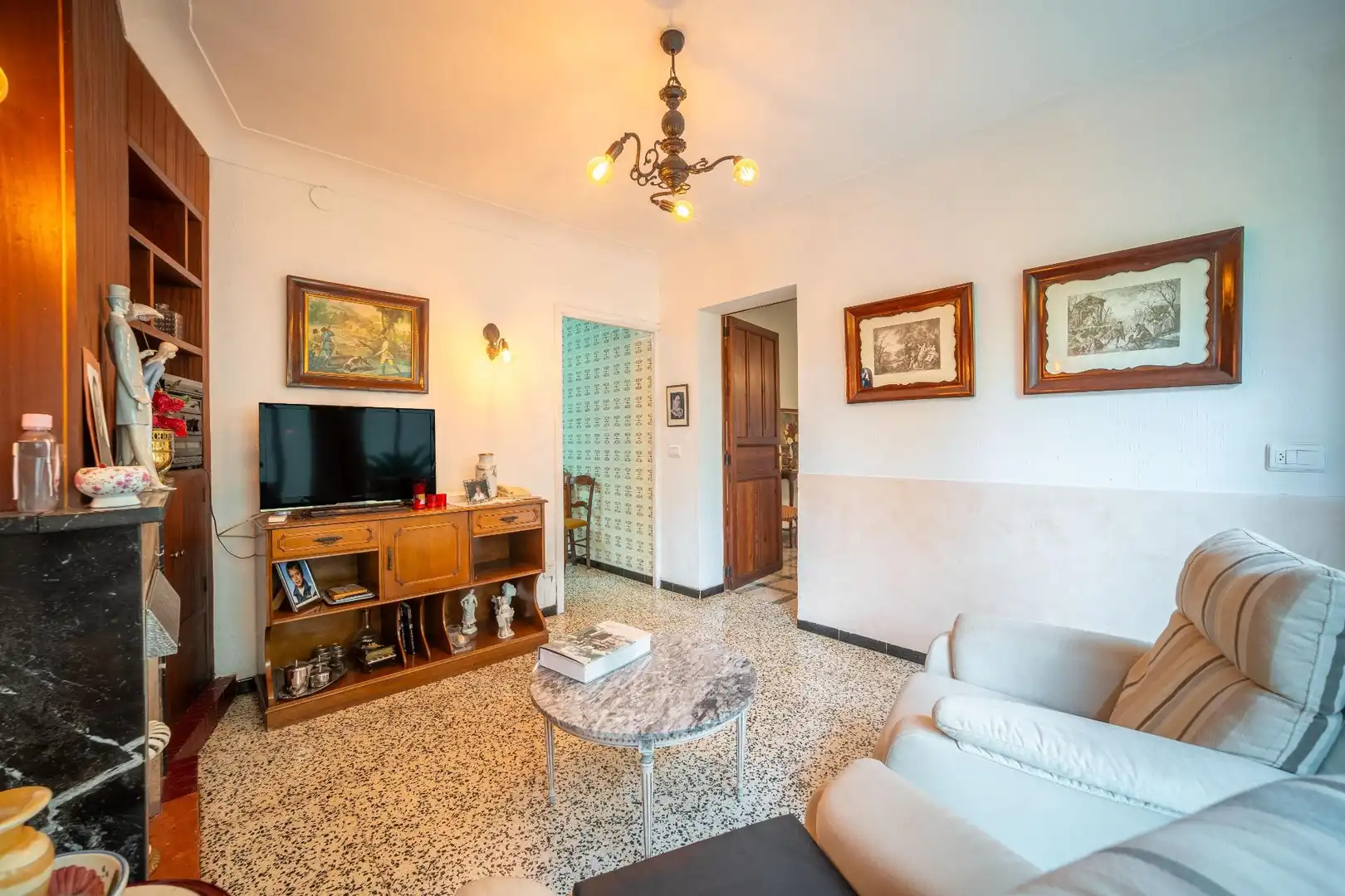 Sala de estar de Casa o chalet en venta en Inca con Terraza y Amueblado