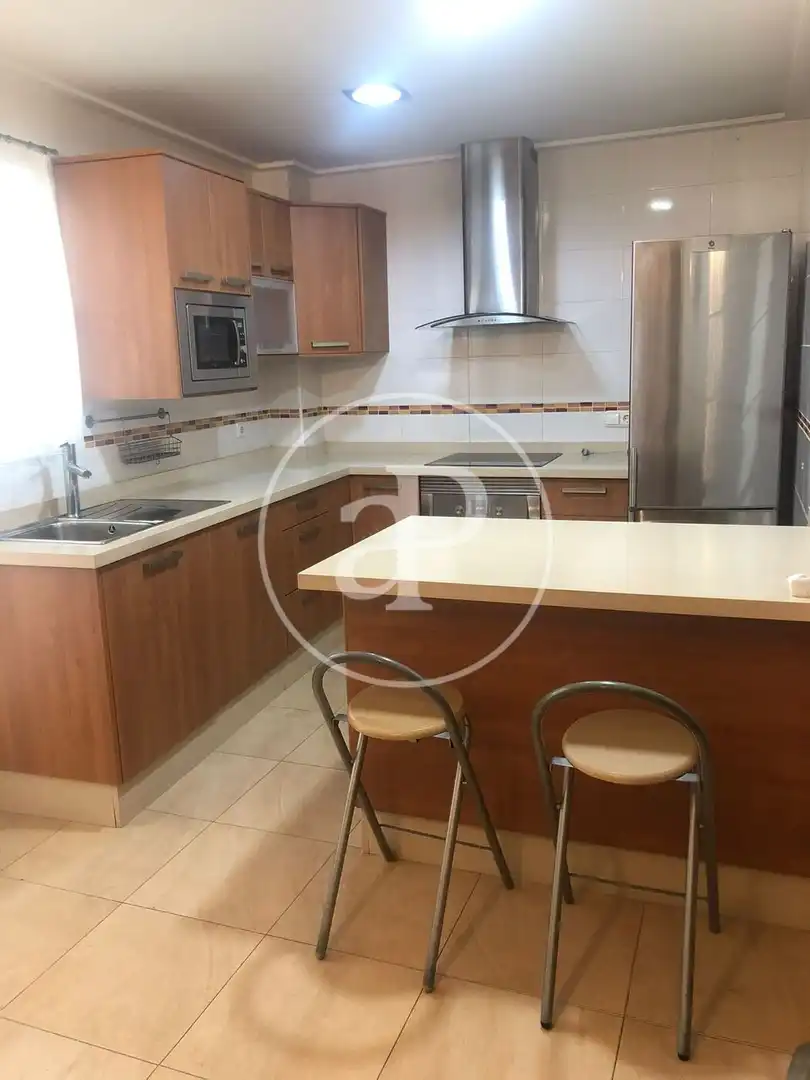 Kitchen of Flat for rent in Elche / Elx  with Air Conditioner and Furnished