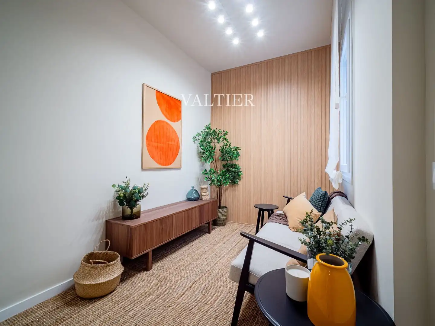 Living room of Flat for rent in  Madrid Capital  with Furnished