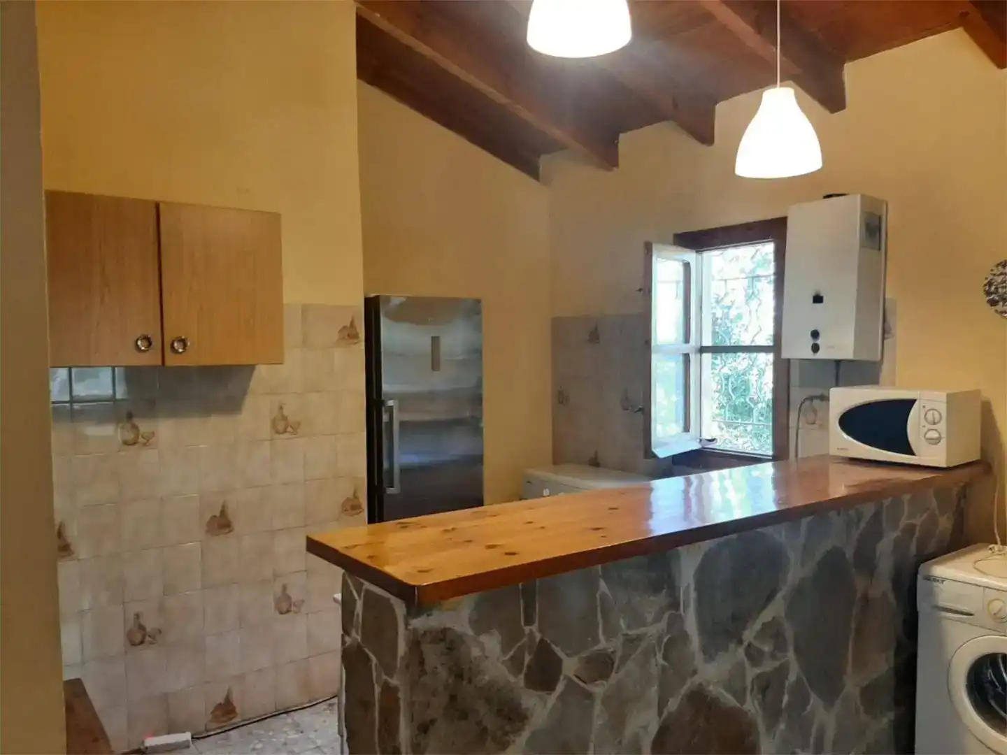 Cuina de Casa o xalet en venda en Quesada amb Jardí privat, Piscina i Moblat