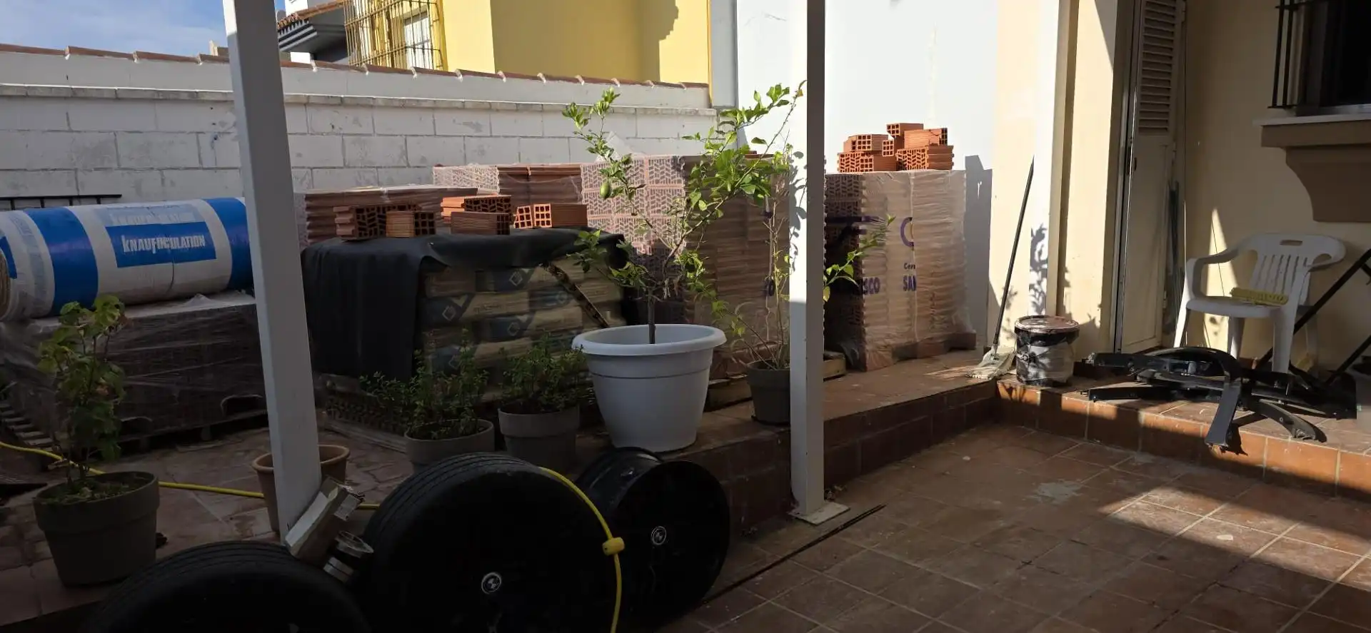 Terrassa de Casa adosada en venda en Algeciras