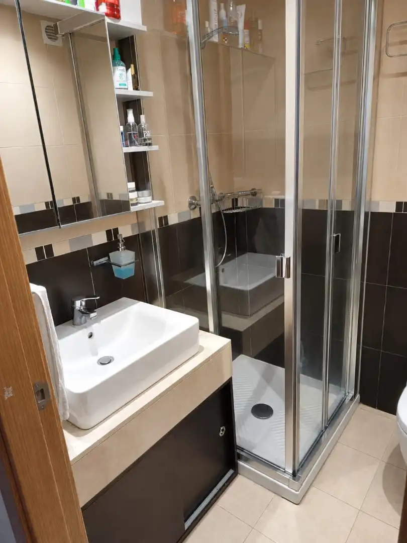 Bathroom of Flat for sale in A Coruña Capital   with Heating, Parquet flooring and Terrace