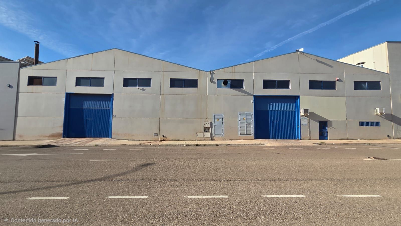 Exterior view of Industrial buildings for sale in Monóvar  / Monòver  with Alarm