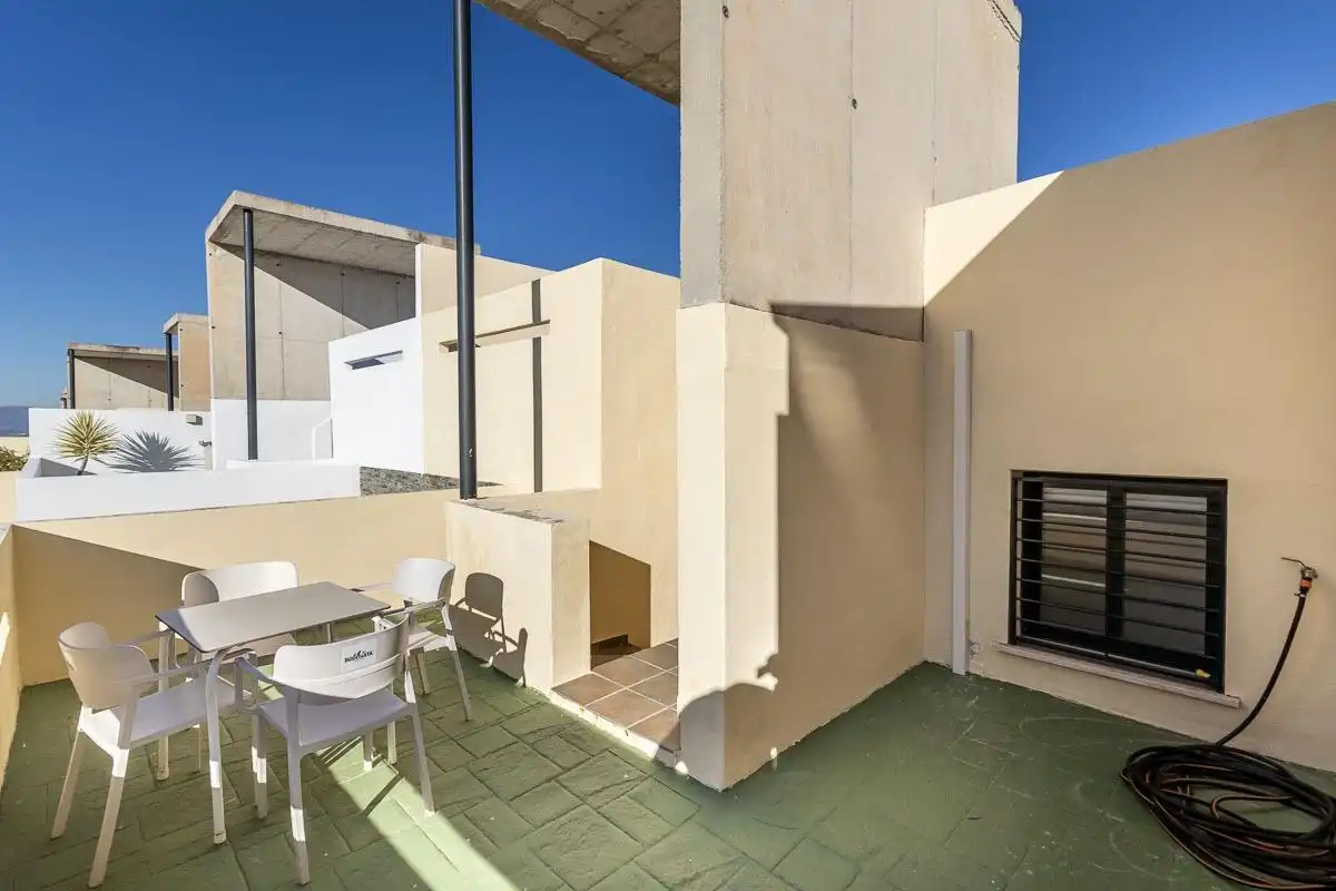 Terraza de Casa adosada en venta en Las Gabias con Piscina comunitaria