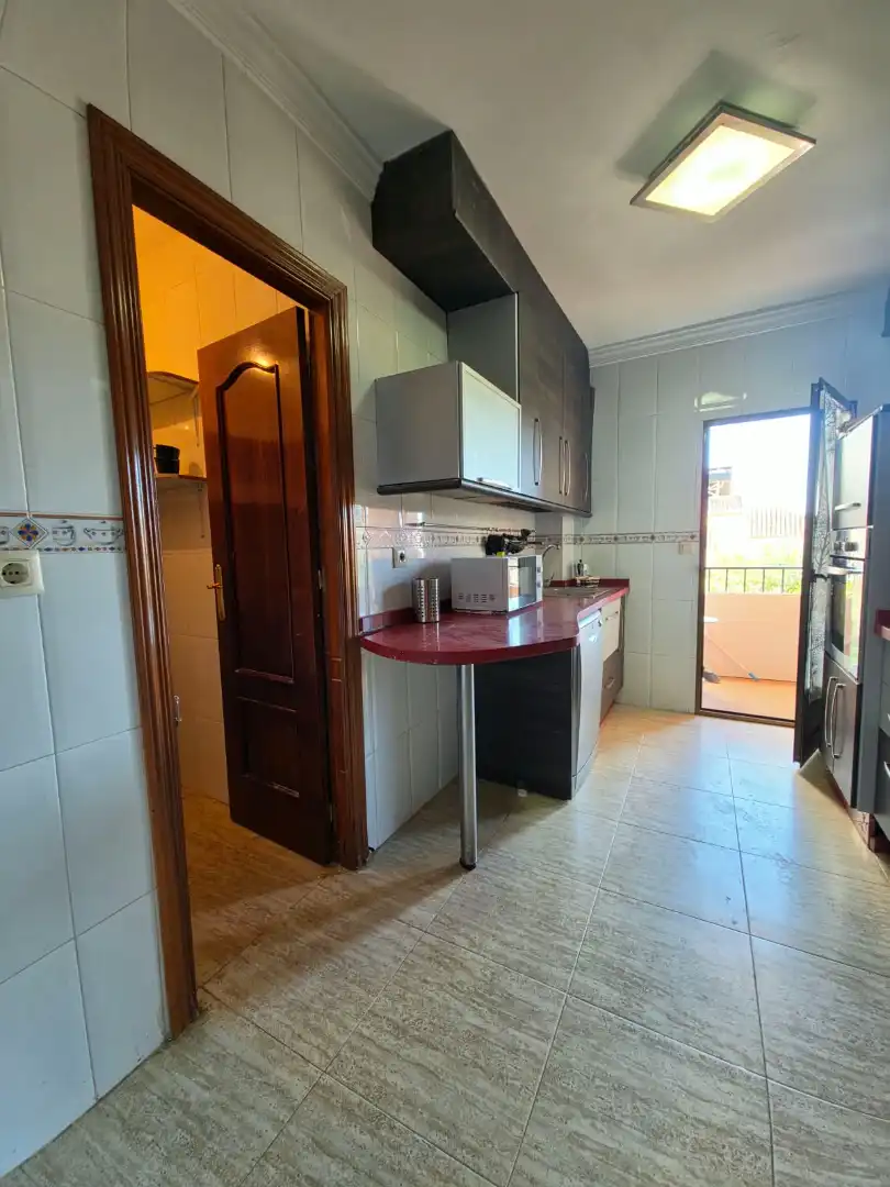 Küche von Wohnung zum Verkauf in Andújar mit Klimaanlage, Möbliert und Balkon