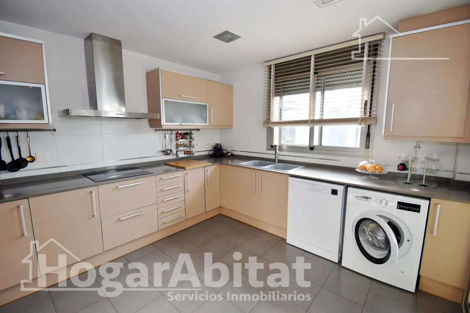 Kitchen of Detached homes for sale in Burriana / Borriana  with Air Conditioner, Heating and Private garden