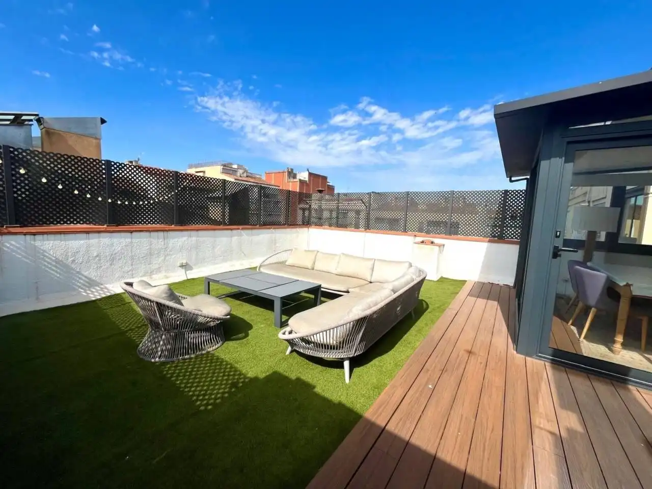Terrace of Flat for sale in Girona  with Air Conditioner, Heating and Terrace