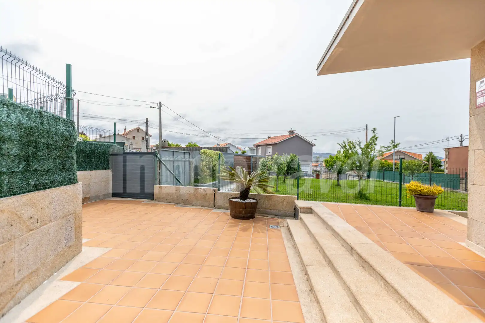 Terraza de Casa o chalet en venta en Sanxenxo con Calefacción, Jardín privado y Parquet