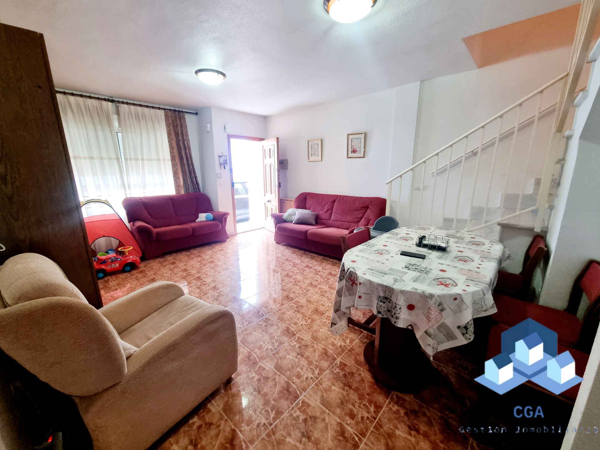 Sala d'estar de Dúplex en venda en Lorca amb Aire condicionat, Calefacció i Moblat