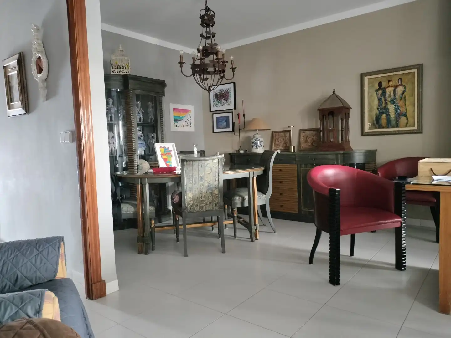 Comedor de Casa adosada en venta en Roquetas de Mar con Aire acondicionado, Terraza y Piscina