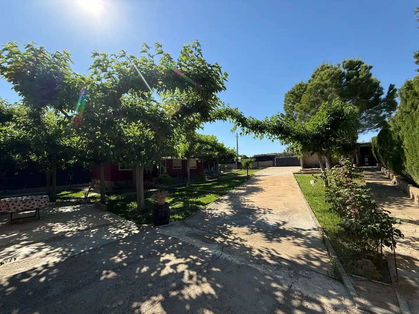 Vista exterior de Casa o chalet en venta en Caspe con Calefacción, Jardín privado y Parquet