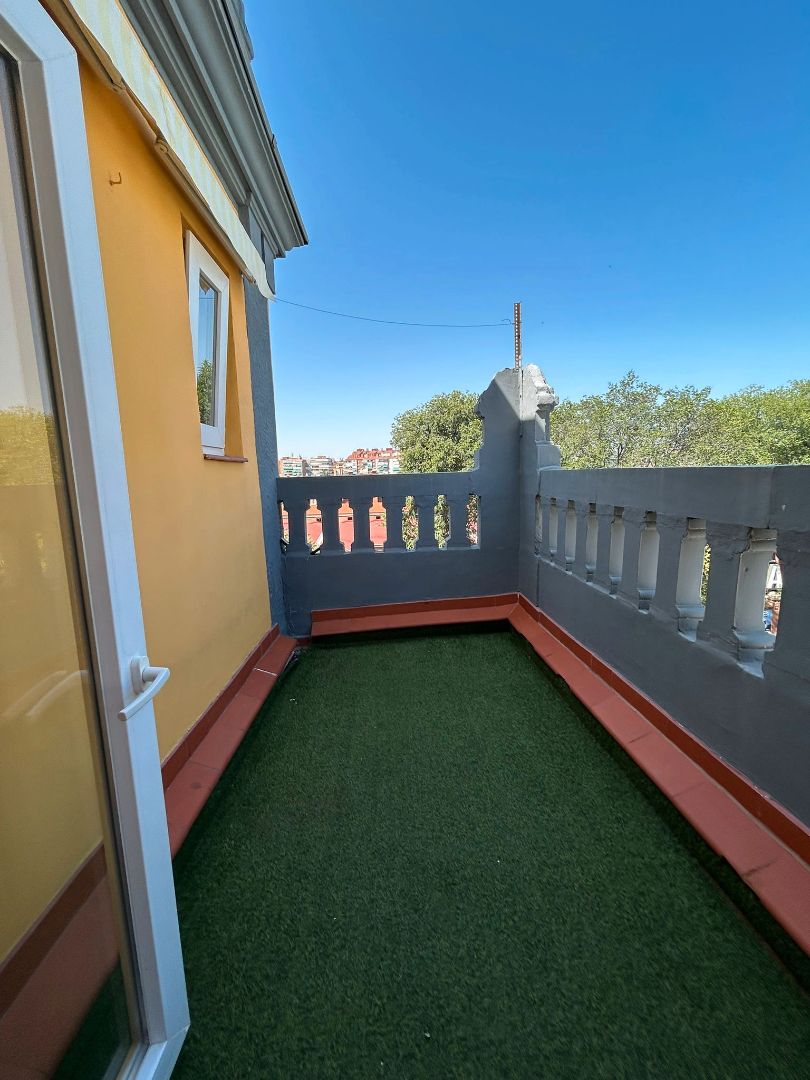 Balcony of Flat to rent in  Madrid Capital  with Air Conditioner, Heating and Terrace