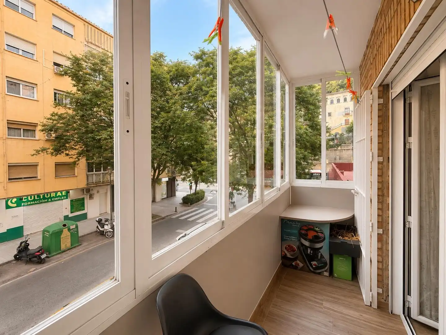 Balcony of Flat for sale in Granada  with Air Conditioner, Heating and Terrace