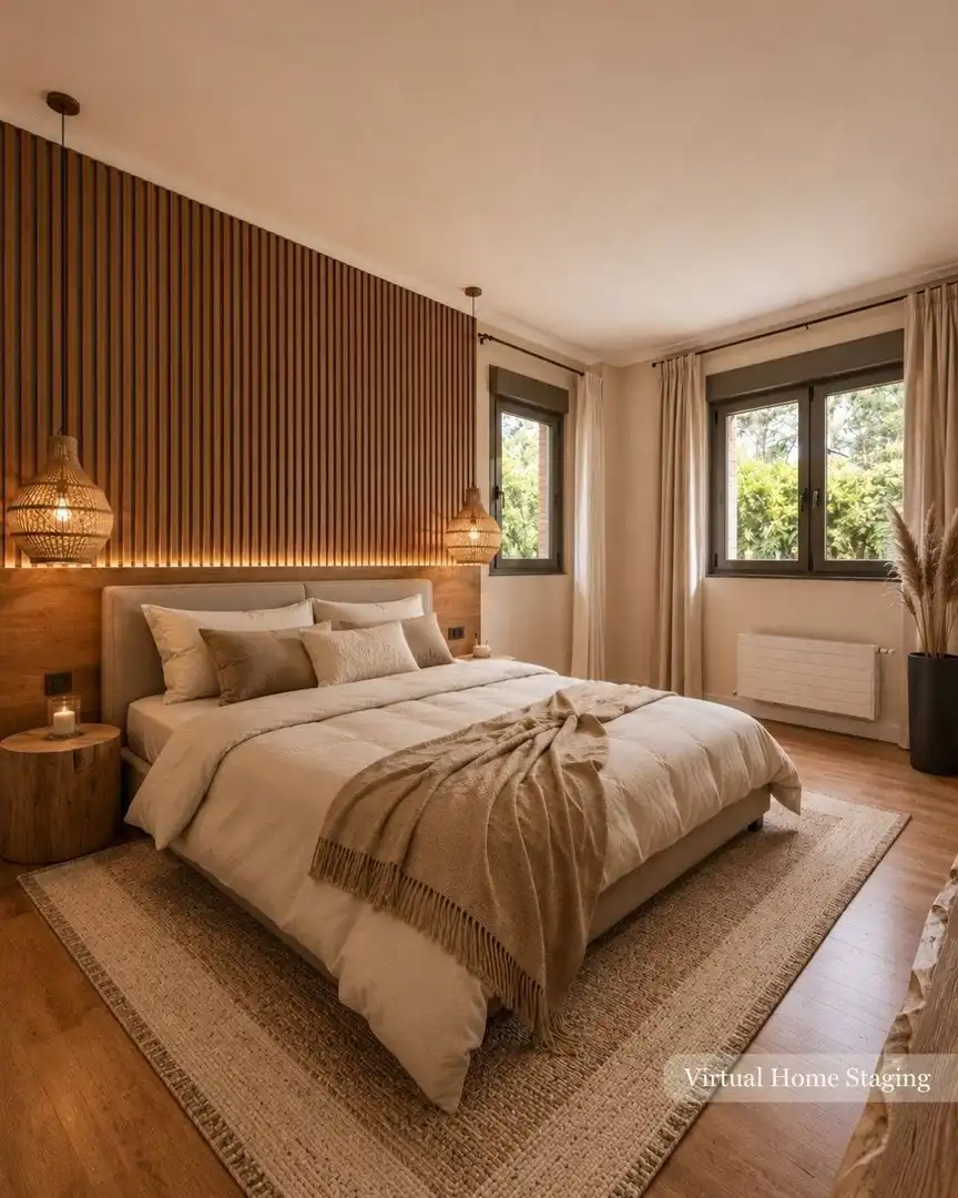 Bedroom of Ground floor for sale in La Moraleja  with Air Conditioner, Heating and Private garden