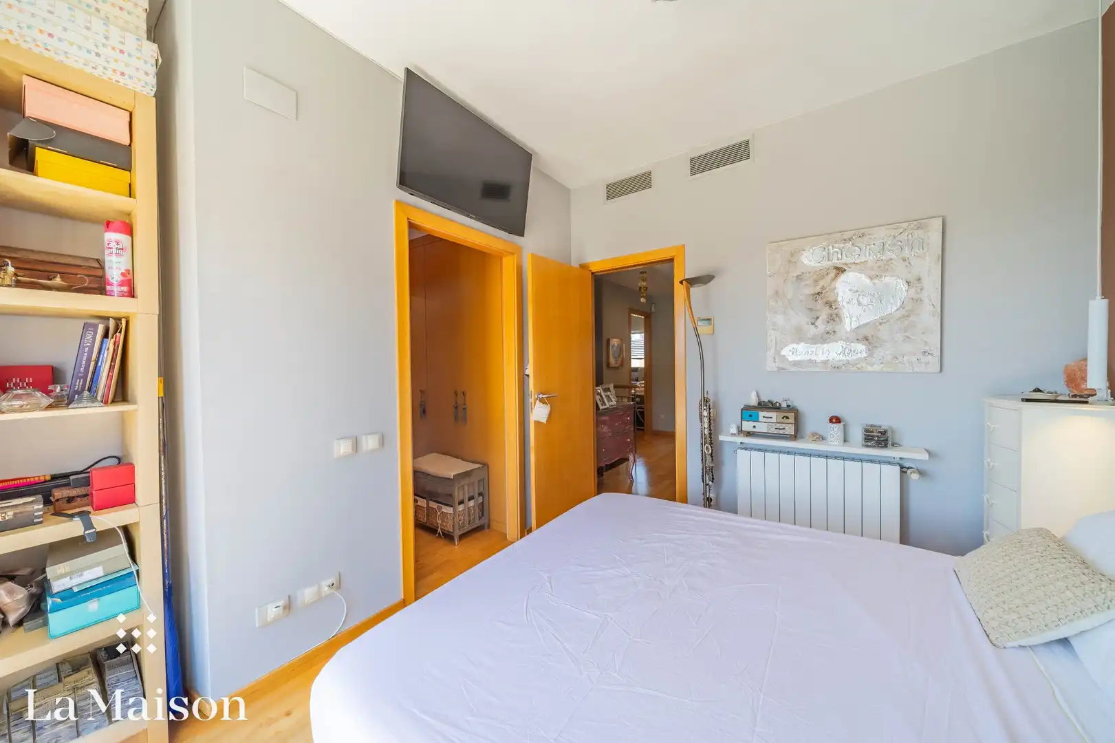 Habitación de Casa adosada en venta en Cabrils con Aire acondicionado, Calefacción y Jardín privado