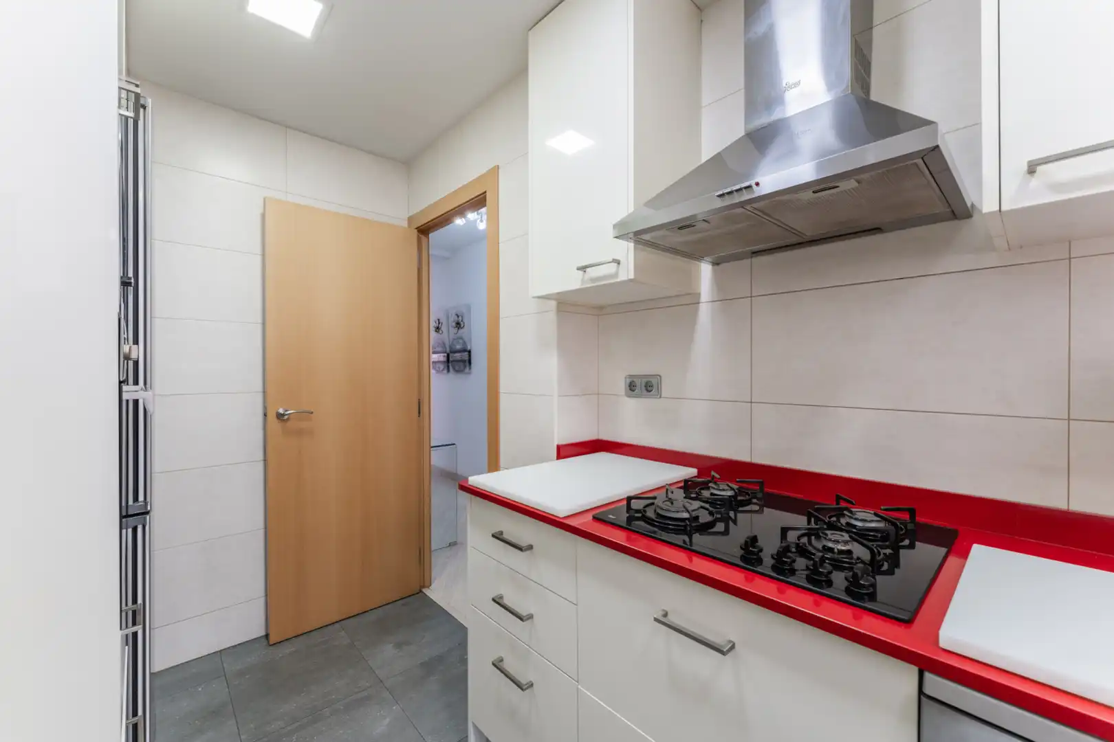 Kitchen of Flat for sale in Mollet del Vallès  with Air Conditioner and Balcony