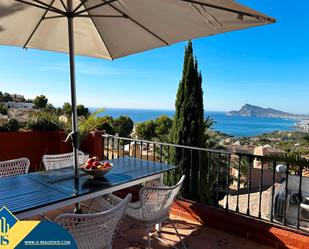 Terrassa de Casa o xalet en venda en Altea amb Aire condicionat, Calefacció i Jardí privat