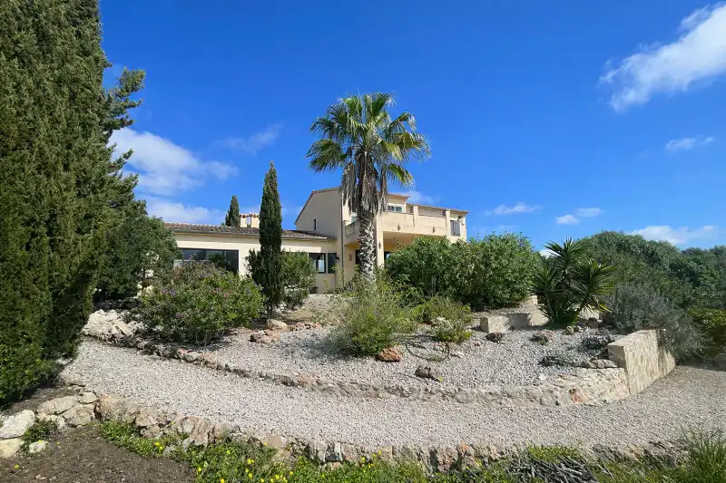 Vista exterior de Casa o xalet en venda en Porreres amb Calefacció, Jardí privat i Terrassa