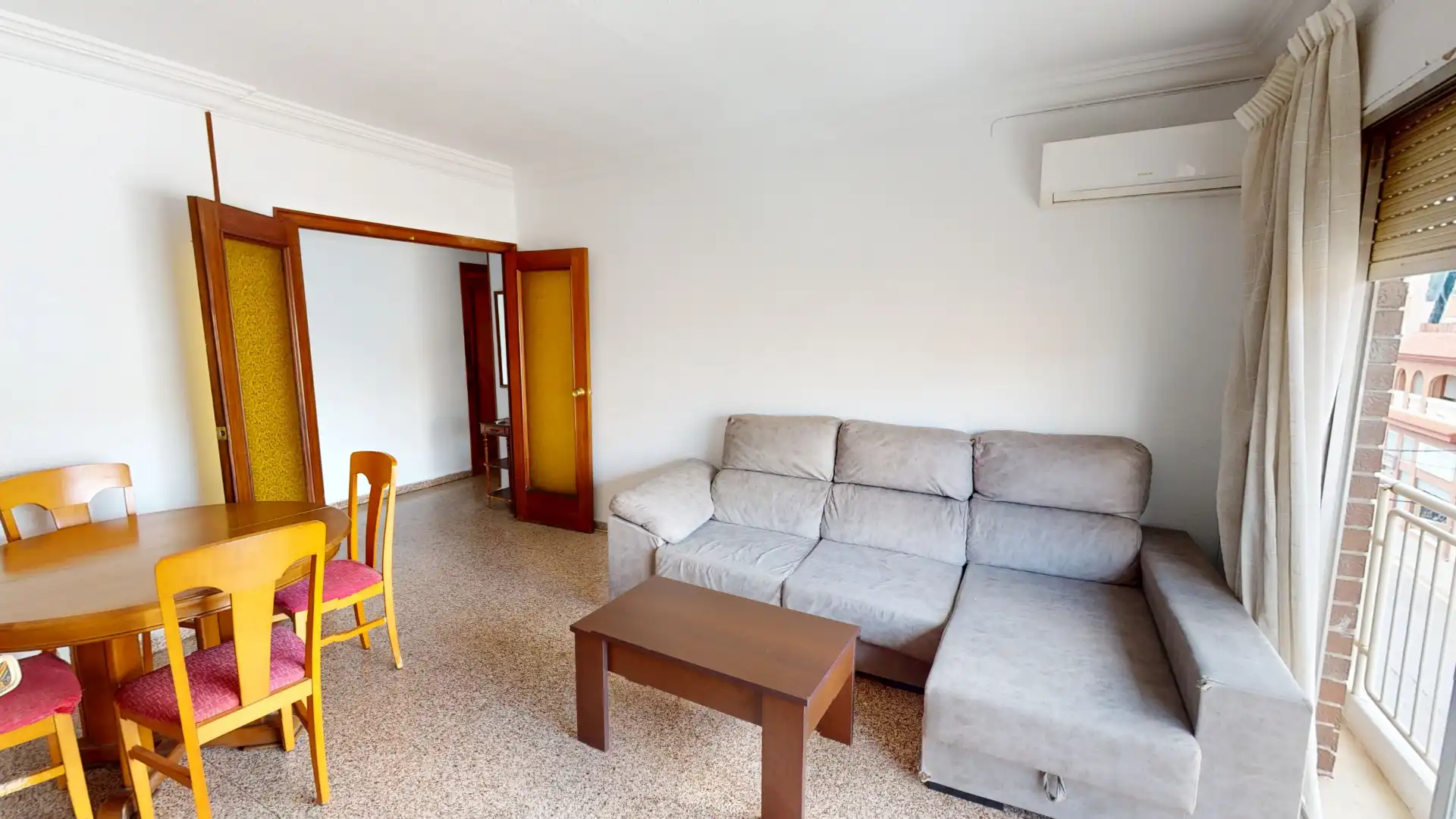 Sala d'estar de Pis en venda en Alicante / Alacant amb Aire condicionat, Traster i Moblat