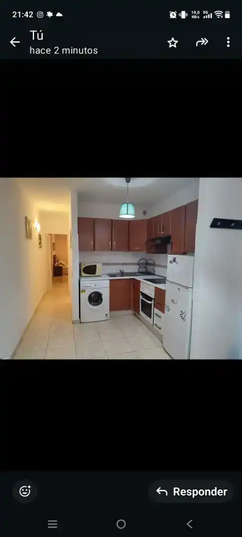 Cocina de Apartamento en venta en Arrecife con Trastero, Amueblado y Horno