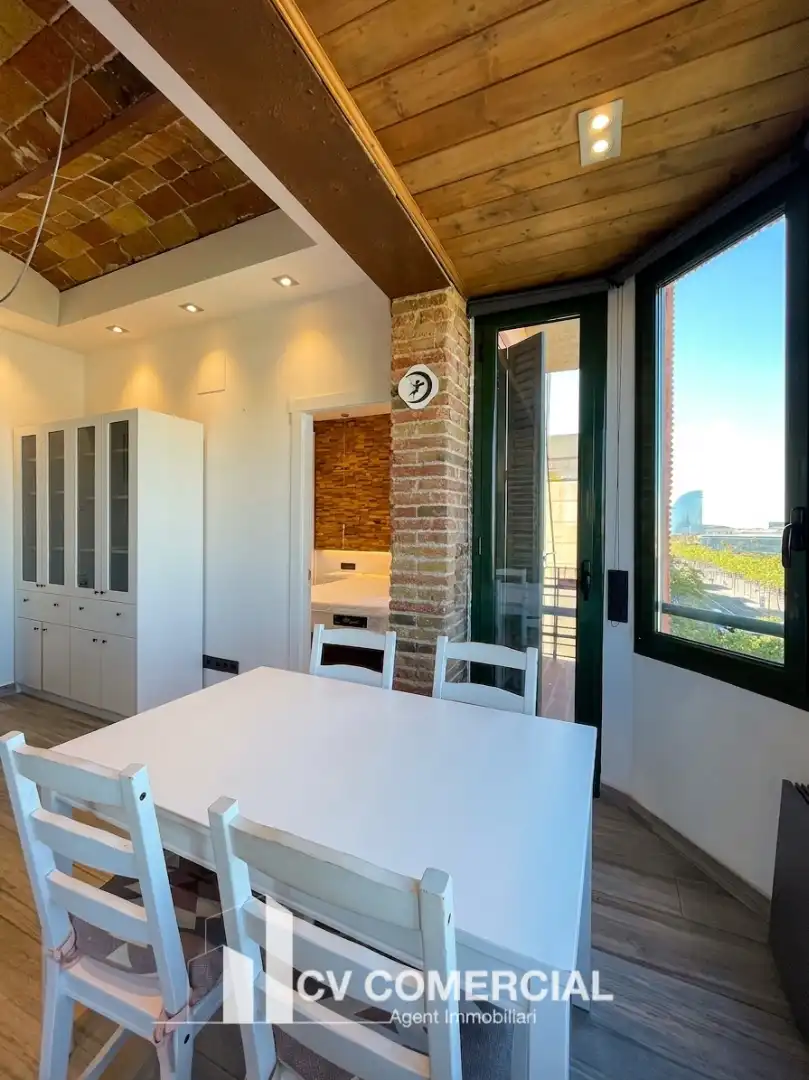 Kitchen of Flat for sale in Barcelona  with Air Conditioner, Heating and Parquet flooring