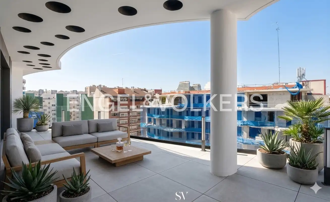 Terraza de Ático en venta en Valencia con Aire acondicionado, Calefacción y Terraza