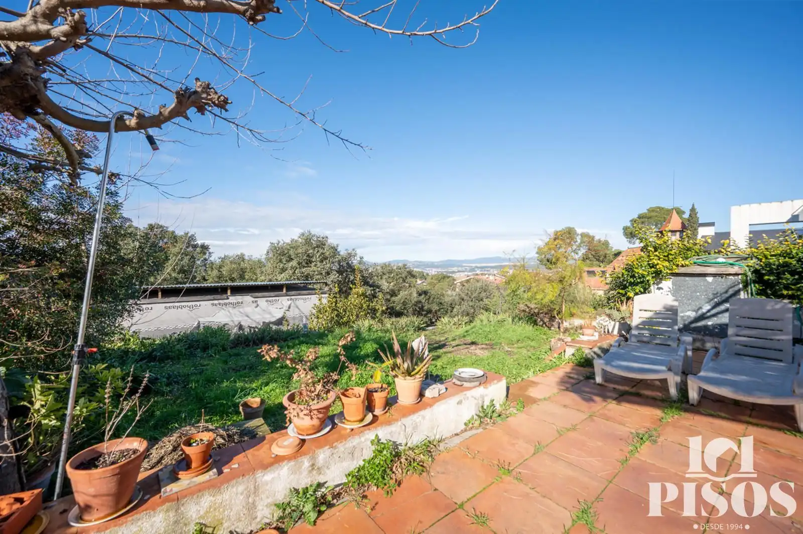 Garden of Houses for sale in Sant Cugat del Vallès  with Heating, Private garden and Storage room
