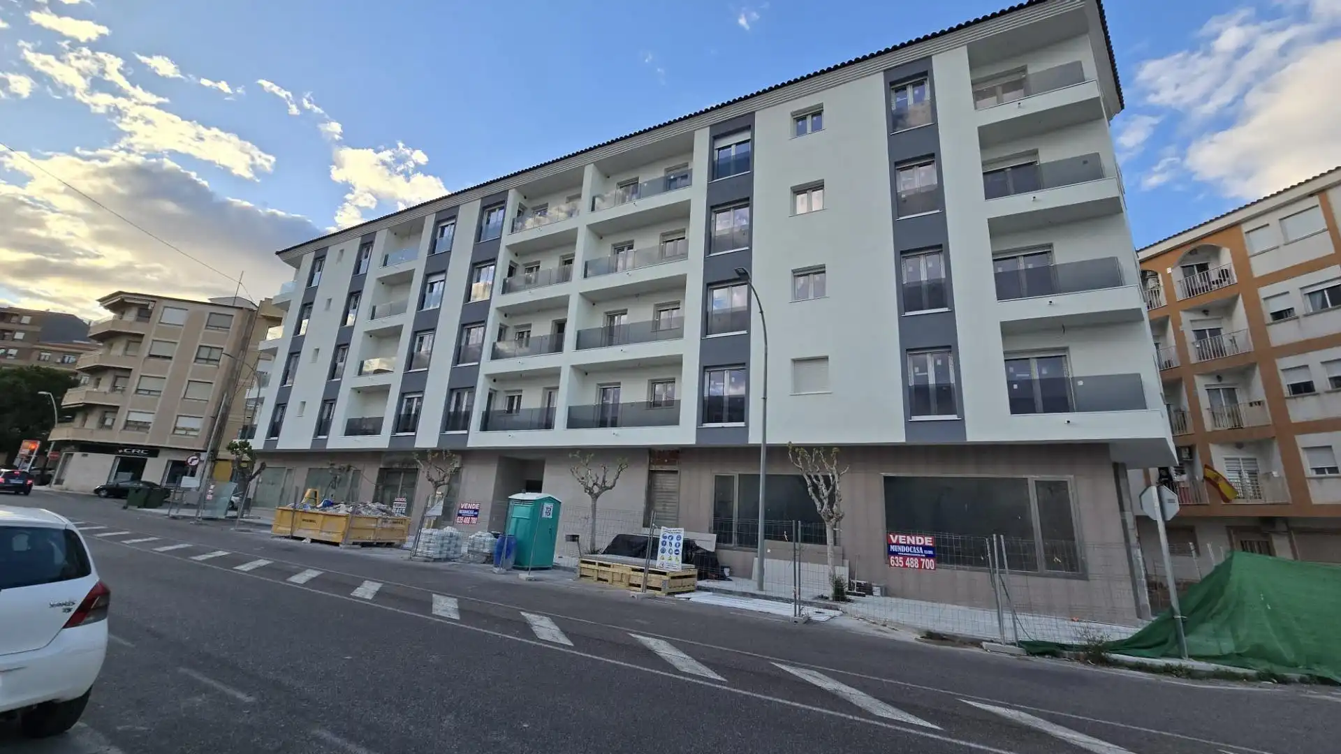 Vista exterior de Piso en venta en Castalla con Calefacción, Terraza y Balcón
