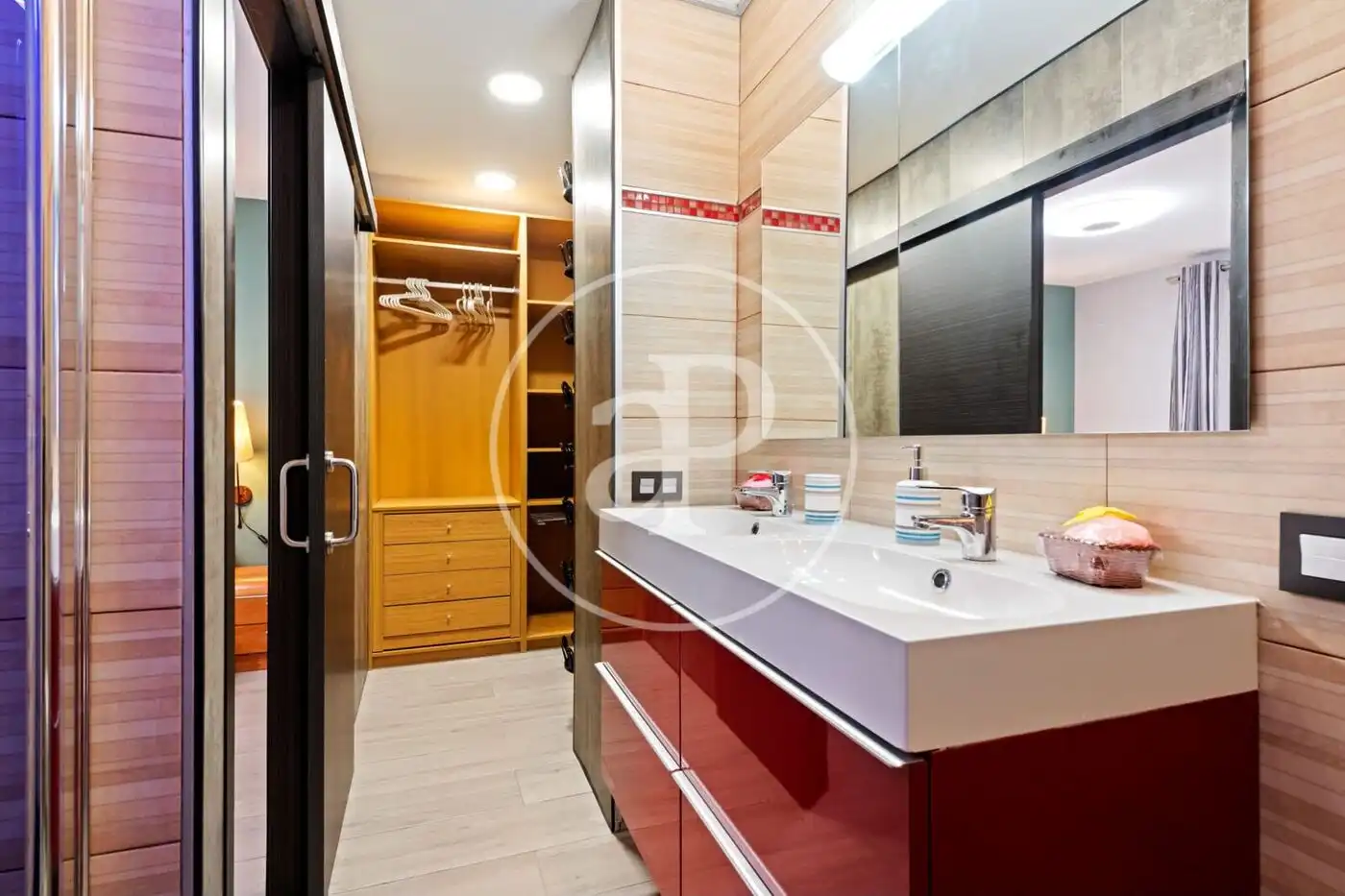 Bathroom of Flat for sale in Burriana / Borriana  with Air Conditioner, Heating and Terrace