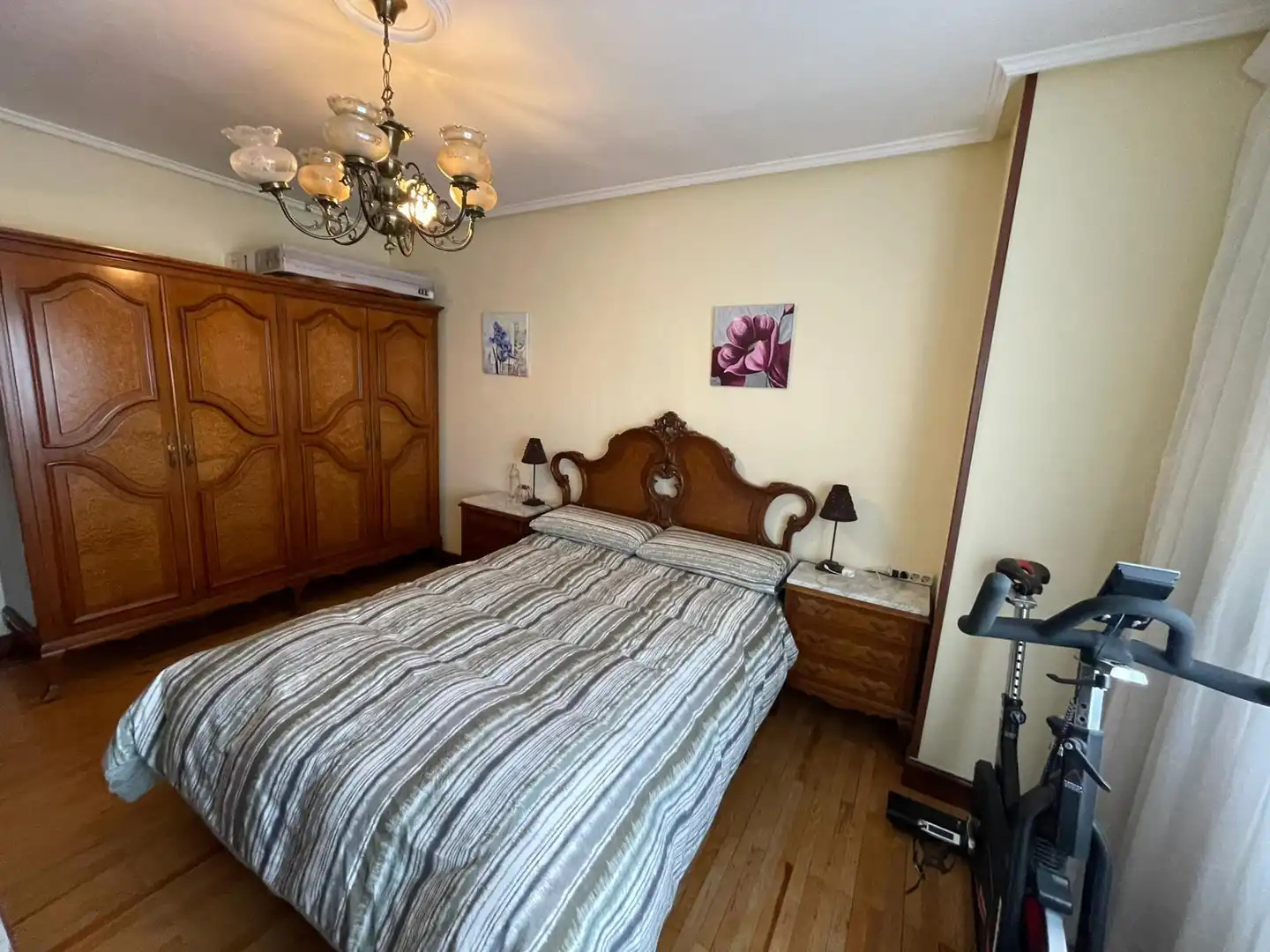 Bedroom of Flat for sale in Barakaldo   with Heating, Parquet flooring and Terrace