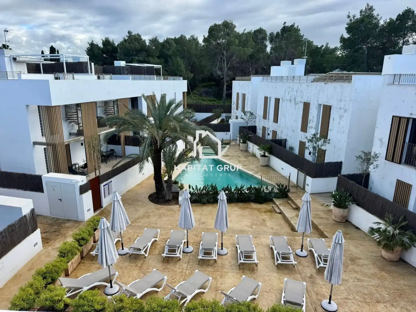 Exterior view of Flat for rent in Sant Antoni de Portmany  with Air Conditioner, Heating and Terrace